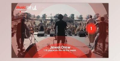 Music Top 10 Music Top 10 (Videohive 38559098) - AE Project