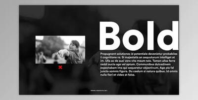 Black Bold Typography (Videohive 23525889) - AE Project