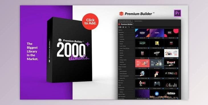 PremiumBuilder Motion Pack for Premiere Pro (Videohive 24259535) (Worked Premiere Pro 2020)