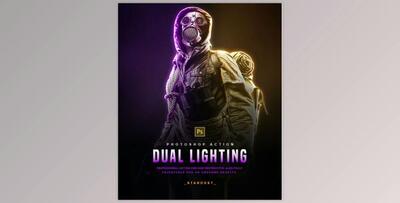 Dual Lighting – Photoshop Action GraphicRiver-28866978
