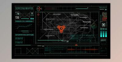 HUD700 Screen MAP5 (Videohive 46158838) - AE Project