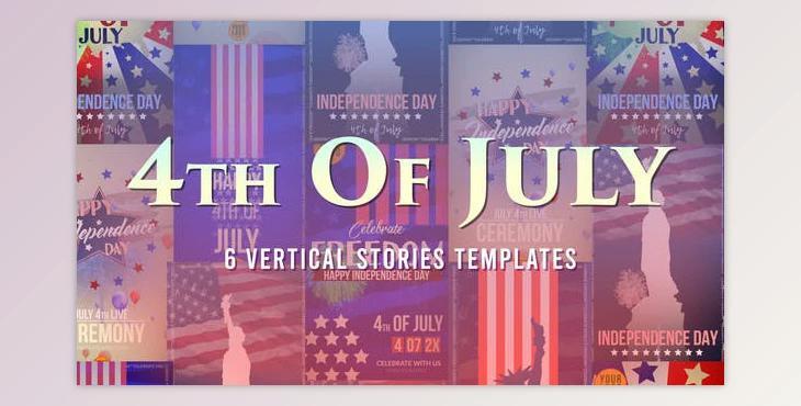 4th of July Independence Day Stories (Videohive 53059159) - AE Project