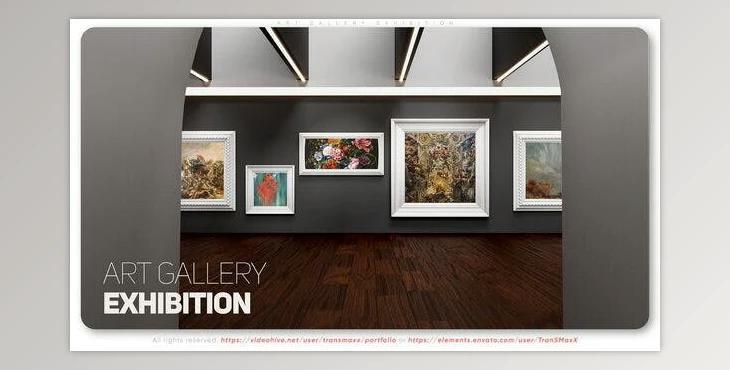 Art Gallery Exhibition (Videohive 39230851) - AE Project