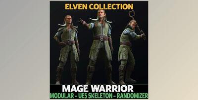 Unreal Engine - Characters Mage - Male Elf - Fantasy Elves Collection v5.0