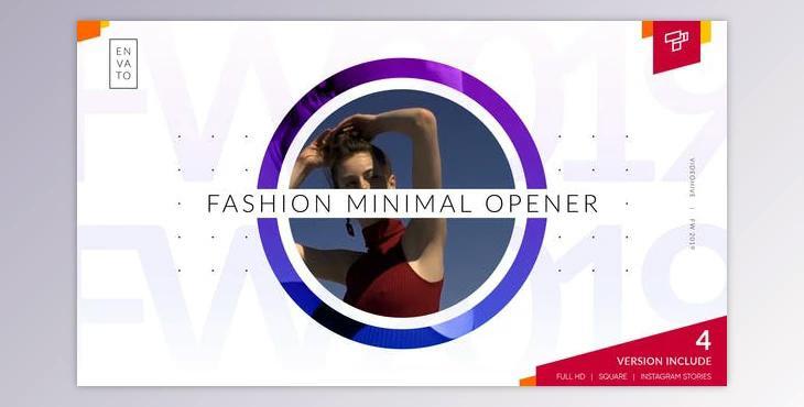 Fashion Opener - Minimal Promo (Videohive 24763596) - AE Project