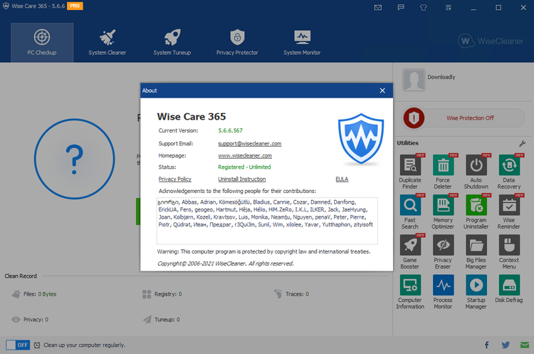 Wise Care 365 Pro 7.2.7.706 + Portable