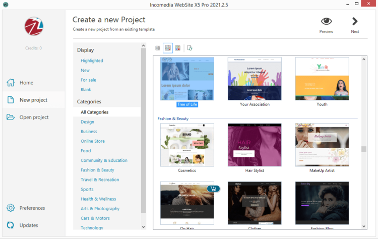Incomedia WebSite X5 Pro 2021.2.5 x64 Fixed