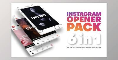 Instagram Opener Pack (Videohive 31849446) - AE Project