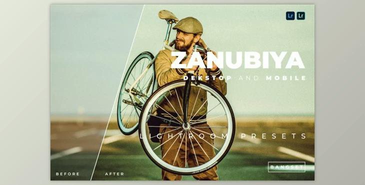 Zanubiya Desktop and Mobile Lightroom Preset by Bangset