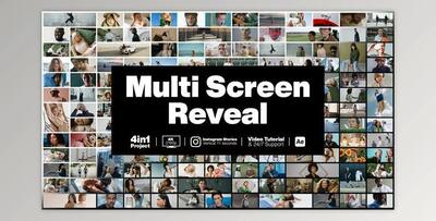 Multi Screen Reveal (Videohive 35018770) - AE Project