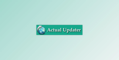 Actual Updater Pro v5.0 + CRACK