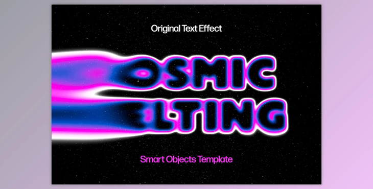 Vivid Melting Text Effect - 91964898