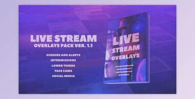 Stream Overlays Pack (Videohive 29422618) - AE Project