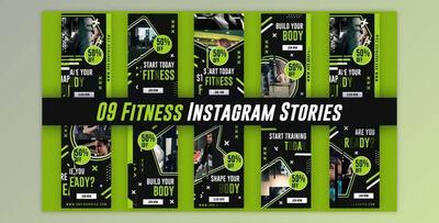 Fitness Instagram Stories (Videohive 36652202) - AE Project