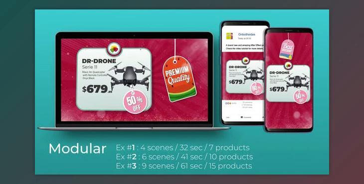 Pop Up Promo Product (Videohive 24036837) - AE Project