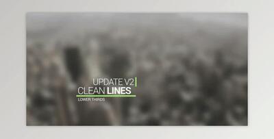 Clean Lines Lower Third (Videohive 10740623)