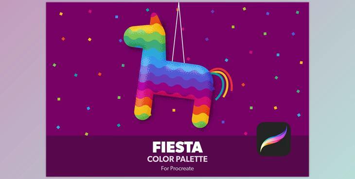 Fiesta Procreate Color Palette CreativeMarket-4940523