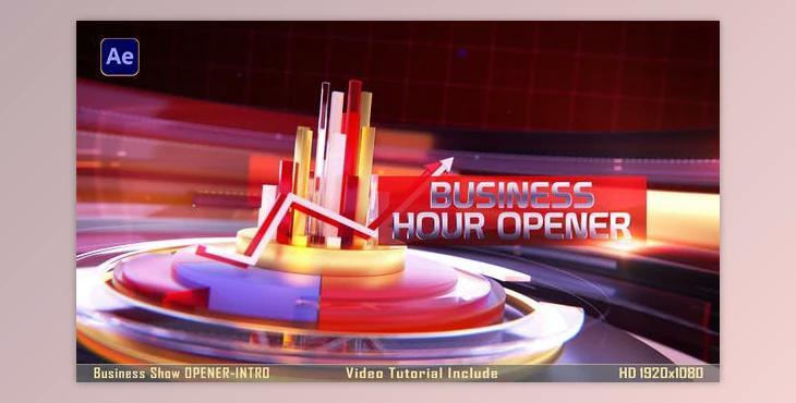 Business Show Opener - Budget - Economic Show Opener - Intro (Videohive 52851225) - AE Project