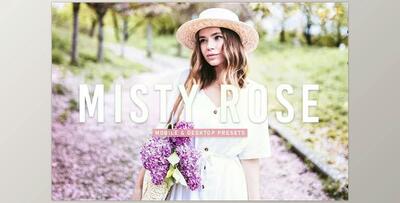 Misty Rose Pro Lightroom Presets V2 CreativeMarket - 6924890