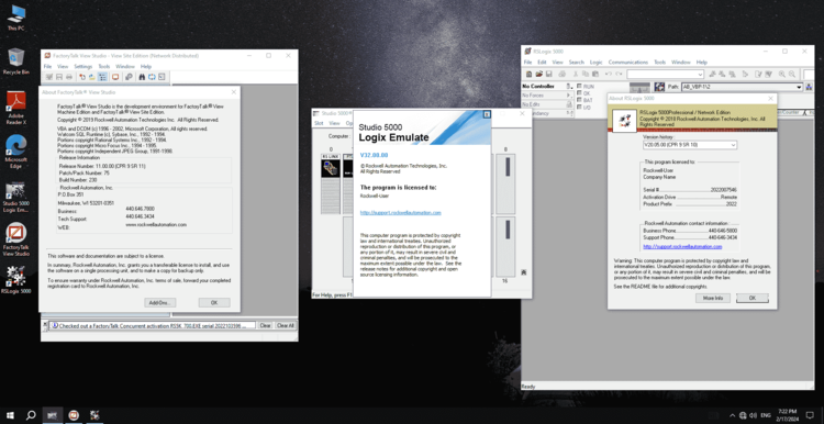 RSLogix5000 (RSLogix5) V32.00 Multilingual + FactoryTalk 11.00.00 x64 + Emulate 5000 V32