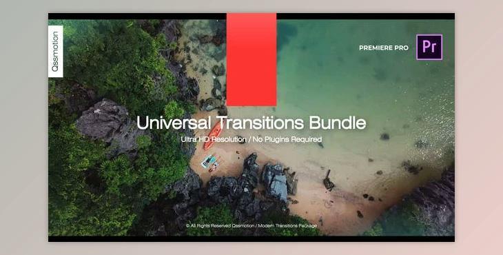 Universal Transitions Bundle For Premiere Pro (Videohive 34093102) - PR Project
