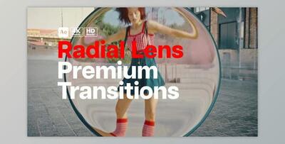 Premium Transitions Radial Lens (Videohive 49724828) - AE Project