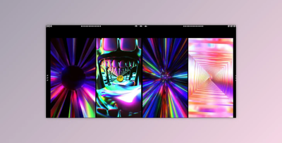 Trippy Portal Animations using Cinema4D