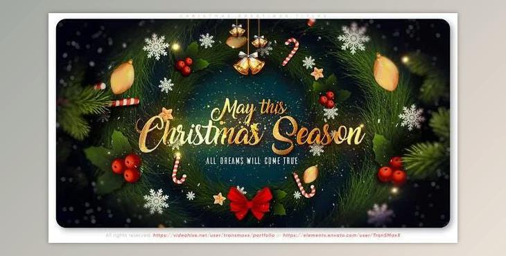 Christmas Greetings Titles (Videohive 35002480) - AE Project