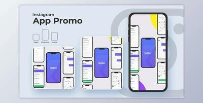 Minimal App Promo Instagram (Videohive 36748630) - AE Project