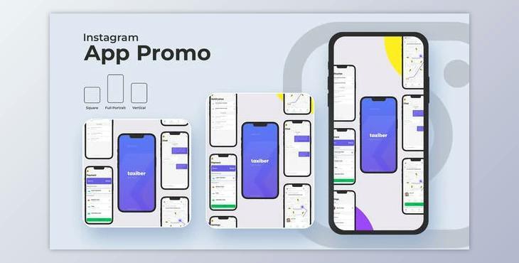 Minimal App Promo Instagram (Videohive 36748630) - AE Project