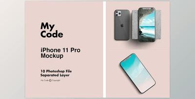 iPhone 11 Pro Mockup CreativeMarket-4529534