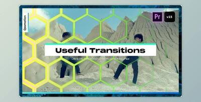 Useful Transitions For Premiere Pro (VideoHive 37831198) - PR Project