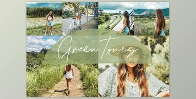 Green Tones – Lightroom Presets Pack CreativeMarket-5937840