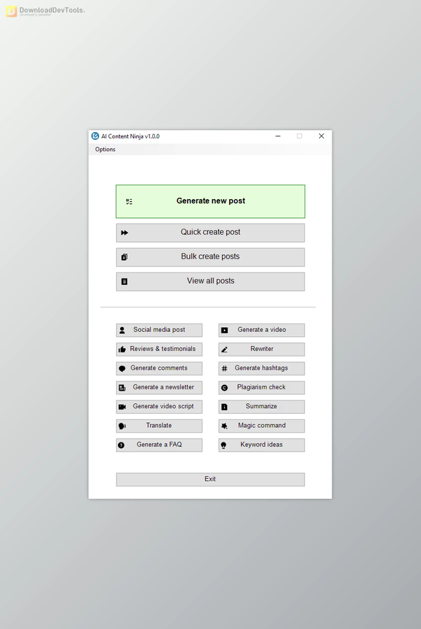 AI Content Ninja v1.5.5 + Keygen