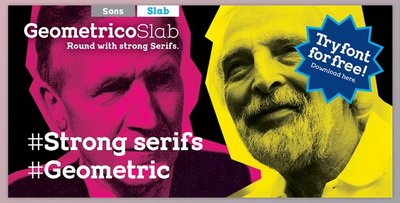 Geometrico Slab Font Family