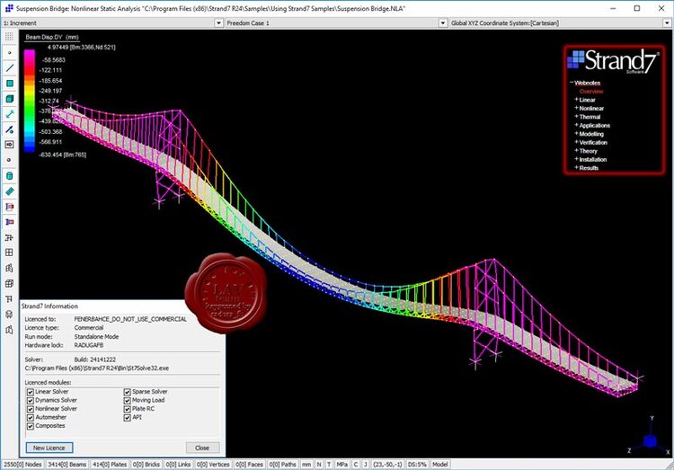 Strand7 R3.1.1 + Webnotes R3 x64