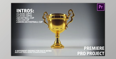 Solid Sport Trophy Intro (Opener) Premiere Pro (Videohive 38734142)
