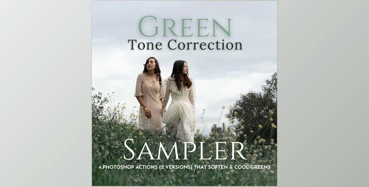 Jessica Drossin – Green Tone Correction Sampler 2022