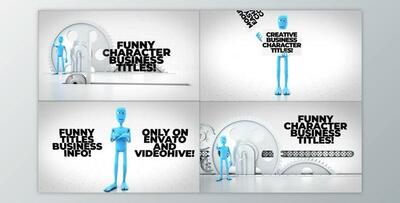 Funny Character Titles Bundle (Videohive 29418477) - Motion Graphics Template Files