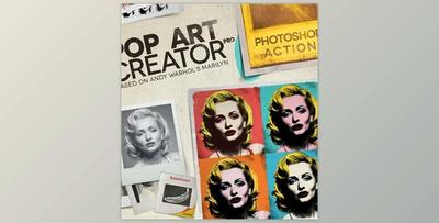 POP ART Creator PRO – Photoshop Action GraphicRiver-4183620
