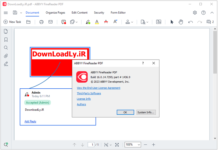 ABBYY FineReader Corporate 16.0.14.7295 Win / 15.2.14 mac