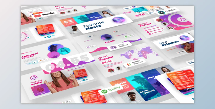 Podcast Radio Visualizer (Videohive 32691465) - AE Project