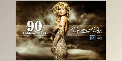90 Portrait Pro Lightroom Preset CreativeMarket-6072982 (XMP)