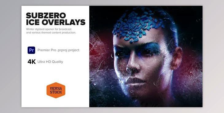 Subzero Ice Overlays 4K (Videohive 35081157) - PR Project