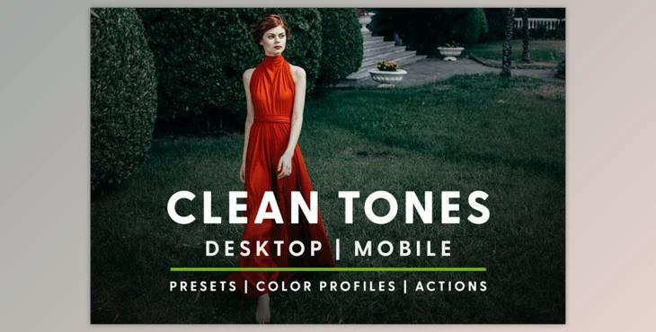 Clean Tones – Actions & Presets By Hydrozi Presets