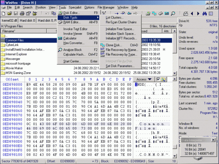 X-Ways WinHex Forensics v20.0 SR-7 x86/x64