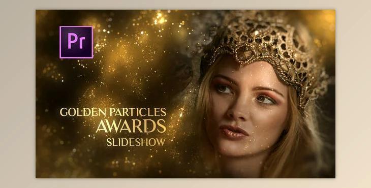 Golden Particles Awards Slideshow Premiere Pro (Videohive 37419008) - PR Project
