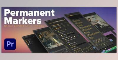 Aescripts Permanent Markers for Premiere Pro v1.0.3