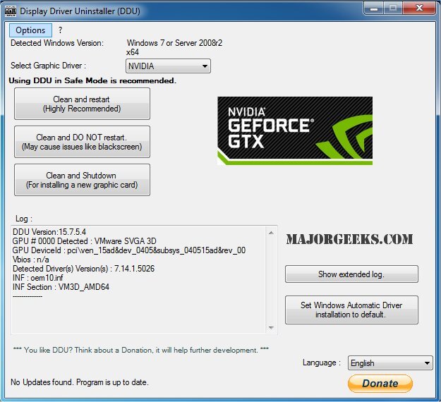Display Driver Uninstaller 18.1.2.0