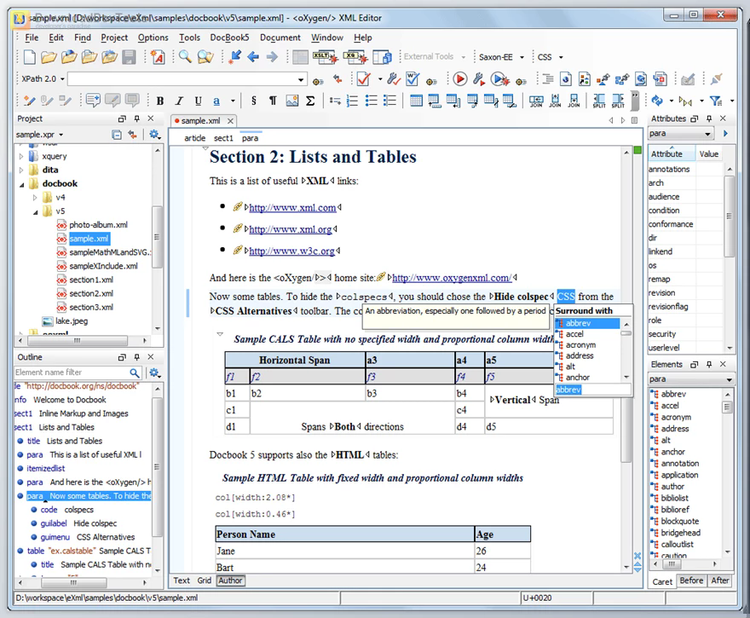 Oxygen XML Editor v26.0 Build 2023111306 for Win & Linux & macOS + Crack
